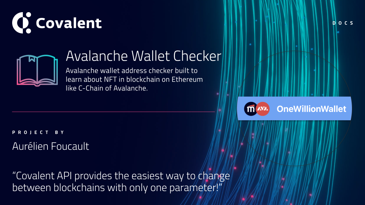 Avalanche Wallet Checker Banner